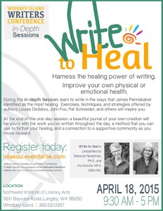 WritetoHeal poster